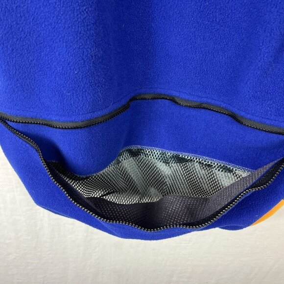 Vintage 90s Moose Mountainwear Full Zip Fleece Vest XL Cargo Baggy Gorpcore - Picture 7 of 12